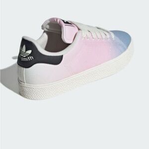 adidas Stan Smith Pastel Gradient Sneakers - Pink, Blue, Black